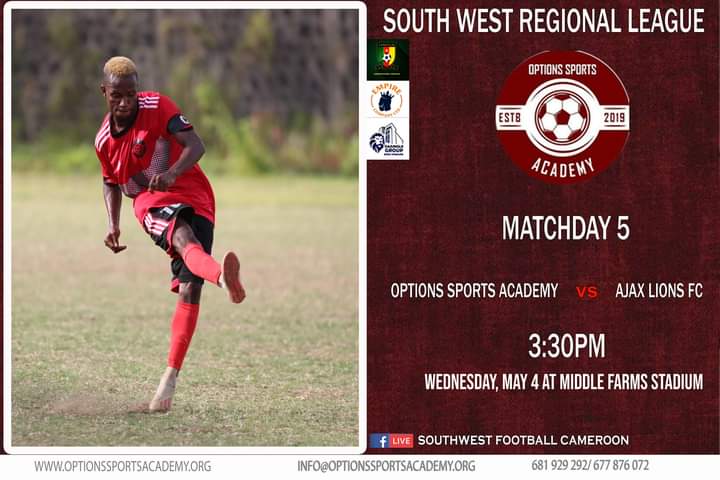 Up Next: OSA Vs Ajax Lions FC – OPTIONS SPORTS ACADEMY OFFICIAL